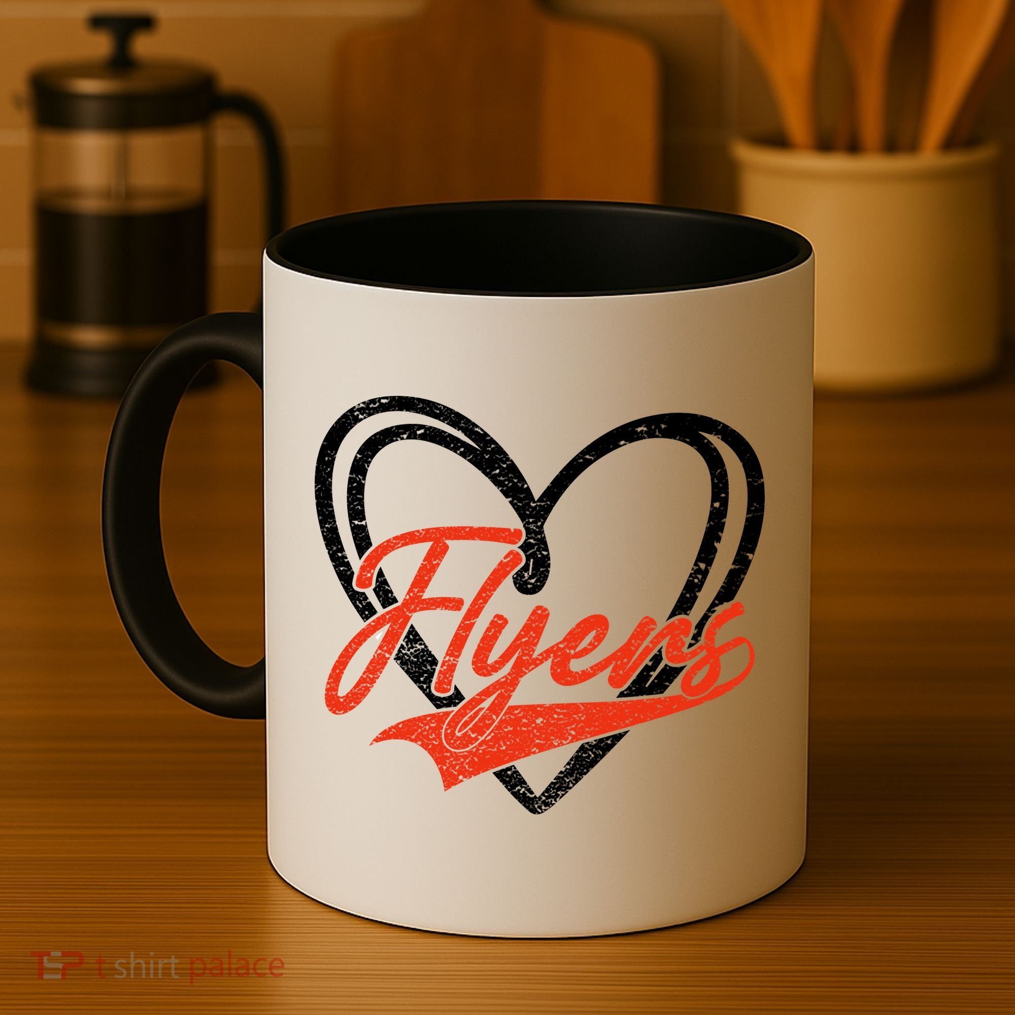 Love Heart Flyers Coffee Mug