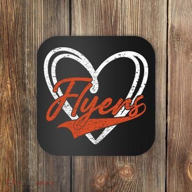 Love Heart Flyers Coaster
