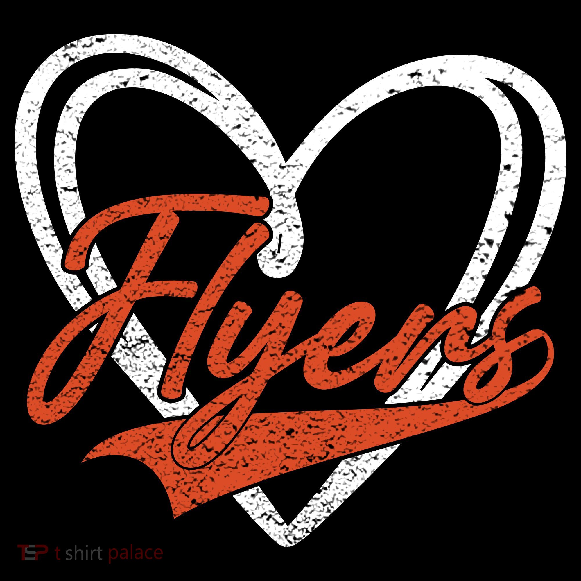 Love Heart Flyers Women's Hoodie