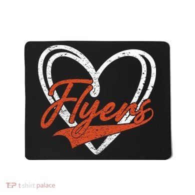 Love Heart Flyers Mousepad