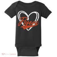 Love Heart Flyers Baby Bodysuit thumb 0