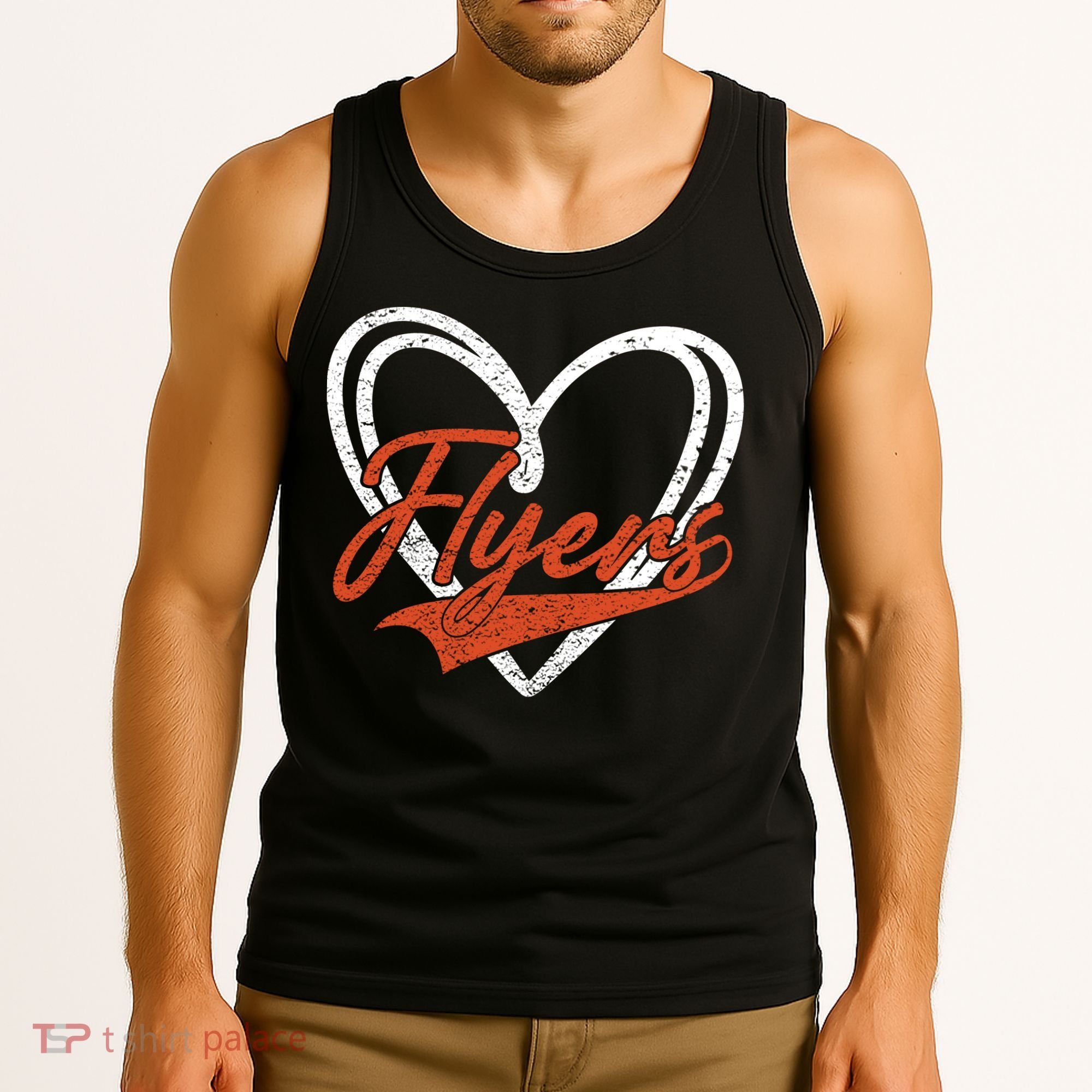 Love Heart Flyers Tank Top