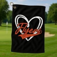 Love Heart Flyers Golf Towel thumb 1