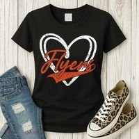 Love Heart Flyers Women's T-Shirt thumb 3