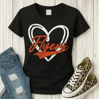 Love Heart Flyers Women's T-Shirt thumb 3