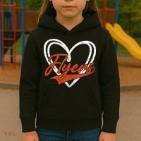 Love Heart Flyers Kids Hoodie thumb 3