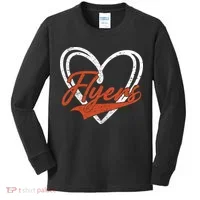 Love Heart Flyers Kids Long Sleeve Shirt thumb 0