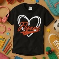 Love Heart Flyers Kids T-Shirt thumb 3