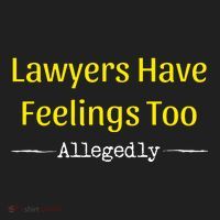 Lawyers Have Feelings Too Allegedly Women's Sweatshirt thumb 2