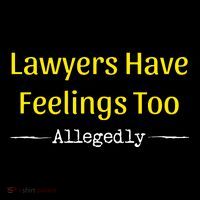 Lawyers Have Feelings Too Allegedly Coffee Mug thumb 5