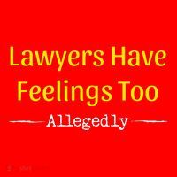 Lawyers Have Feelings Too Allegedly Santa Hat thumb 1