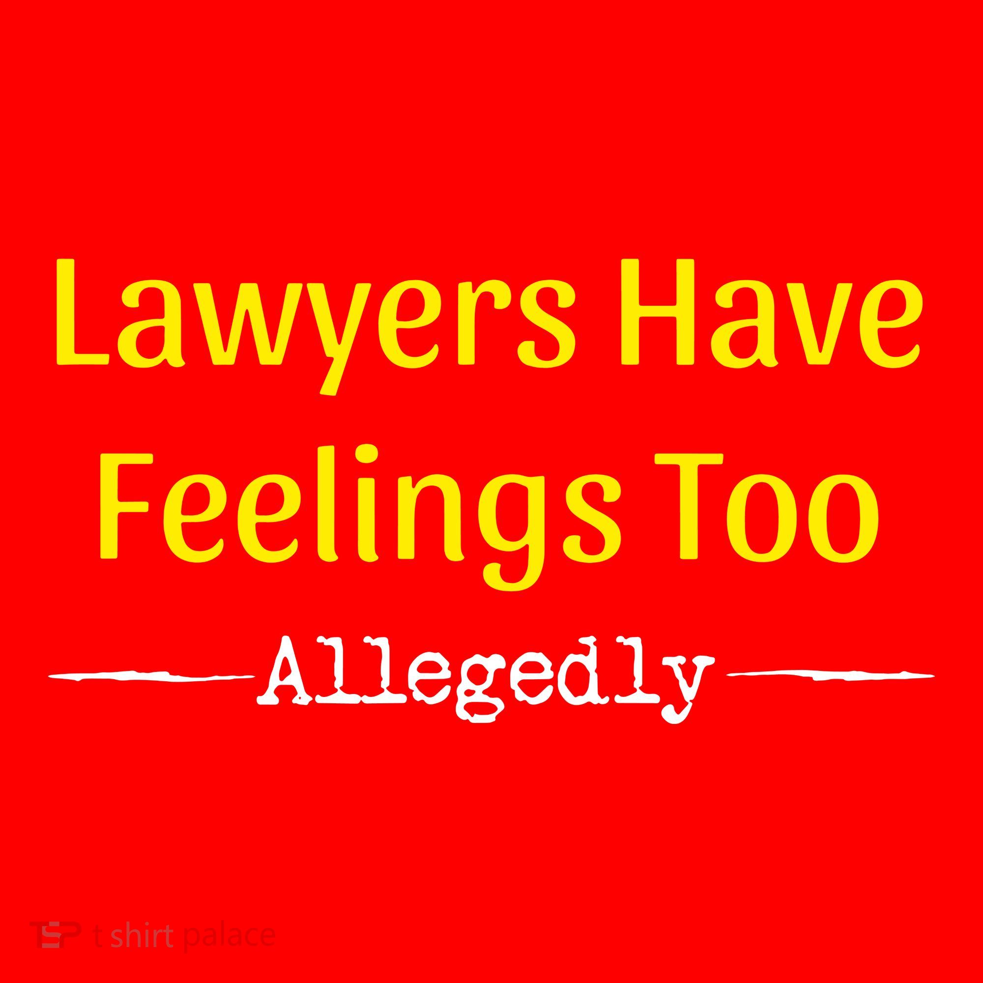 Lawyers Have Feelings Too Allegedly Santa Hat