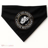 L.E.E H.O F.O.O.K.S Chinese Restaurant USA-Made Doggie Bandana thumb 0