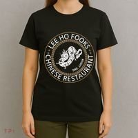 L.E.E H.O F.O.O.K.S Chinese Restaurant T-Shirt thumb 4