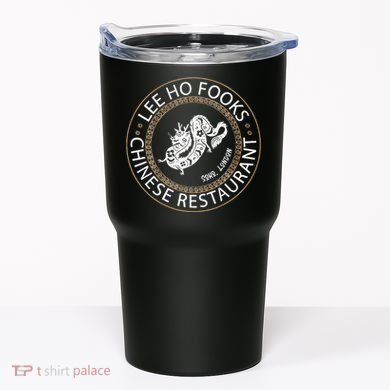 L.E.E H.O F.O.O.K.S Chinese Restaurant Tumbler