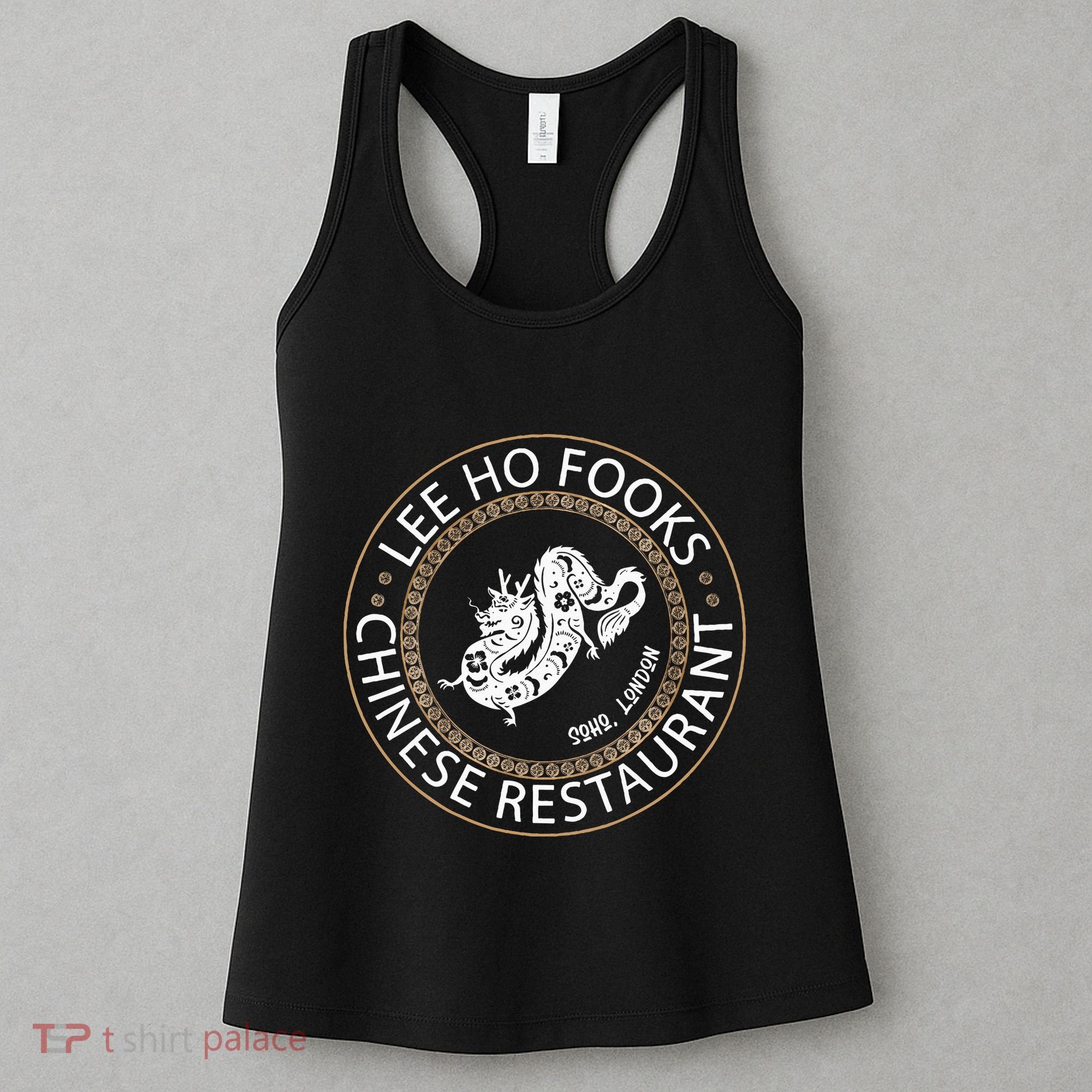 L.E.E H.O F.O.O.K.S Chinese Restaurant Women's Tank Top