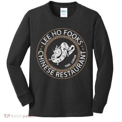L.E.E H.O F.O.O.K.S Chinese Restaurant Kids Long Sleeve Shirt