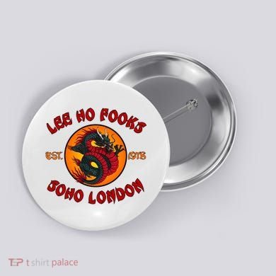 Lee Ho Fooks Soho London Est 1978 Button