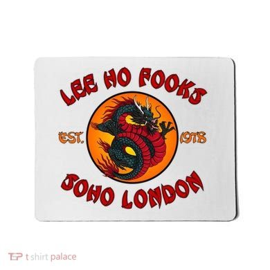 Lee Ho Fooks Soho London Est 1978 Mousepad