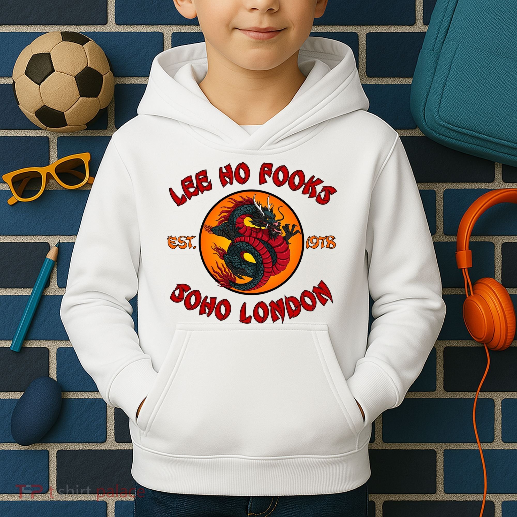 Lee Ho Fooks Soho London Est 1978 Kids Hoodie