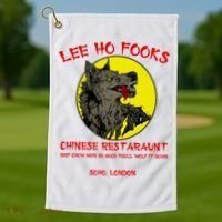 Lee Ho Fooks Lee Ho Fooks Soho London Est 1978 Golf Towel thumb 1