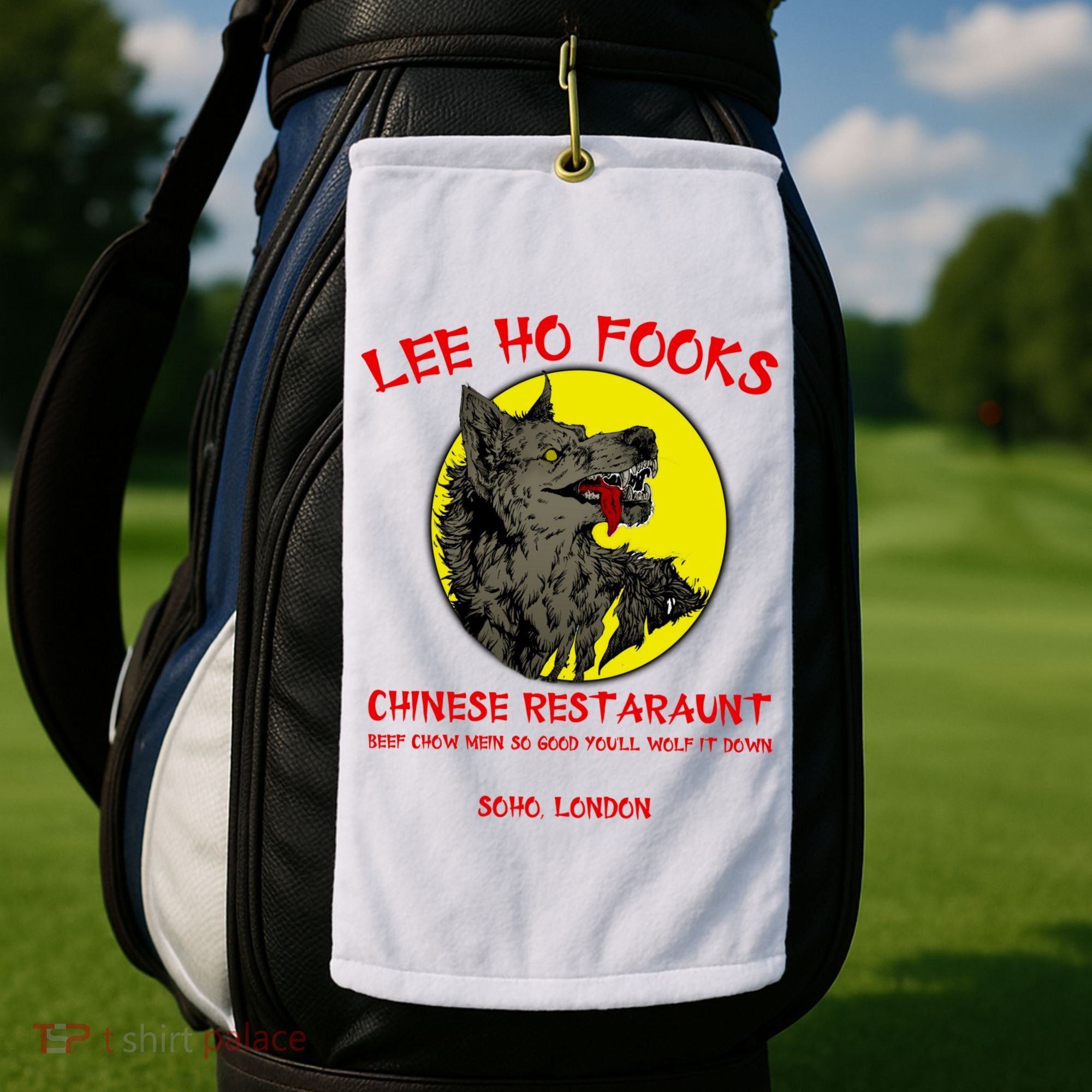 Lee Ho Fooks Lee Ho Fooks Soho London Est 1978 Golf Towel