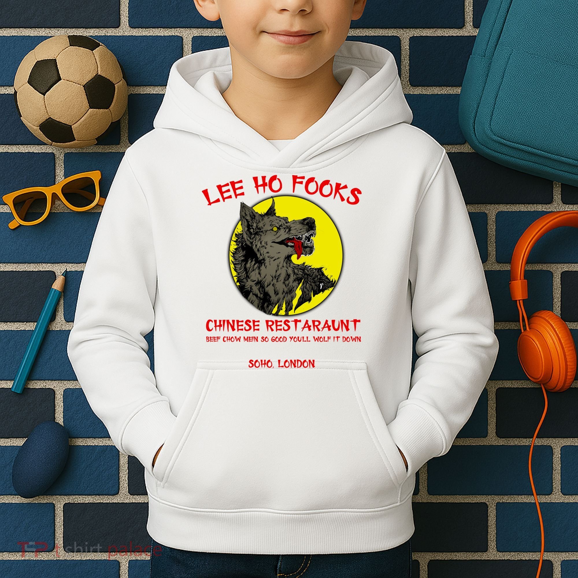 Lee Ho Fooks Lee Ho Fooks Soho London Est 1978 Kids Hoodie