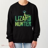 Lizard Hunter Funny Gecko Reptile Owner Gift Women's Sweatshirt thumb 0