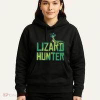 Lizard Hunter Funny Gecko Reptile Owner Gift Hoodie thumb 5