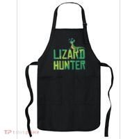 Lizard Hunter Funny Gecko Reptile Owner Gift Apron thumb 0