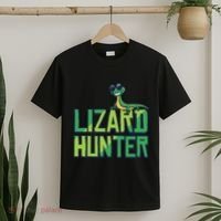 Lizard Hunter Funny Gecko Reptile Owner Gift T-Shirt thumb 2