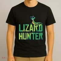Lizard Hunter Funny Gecko Reptile Owner Gift T-Shirt thumb 3