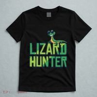 Lizard Hunter Funny Gecko Reptile Owner Gift T-Shirt thumb 5