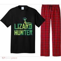 Lizard Hunter Funny Gecko Reptile Owner Gift Pajama Set thumb 0