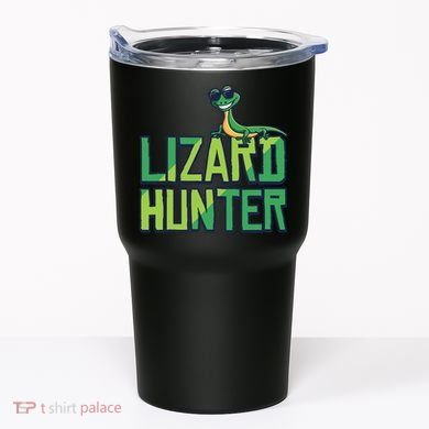 Lizard Hunter Funny Gecko Reptile Owner Gift Tumbler