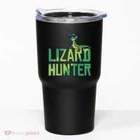 Lizard Hunter Funny Gecko Reptile Owner Gift Tumbler thumb 0