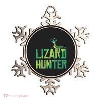 Lizard Hunter Funny Gecko Reptile Owner Gift Ornament thumb 0
