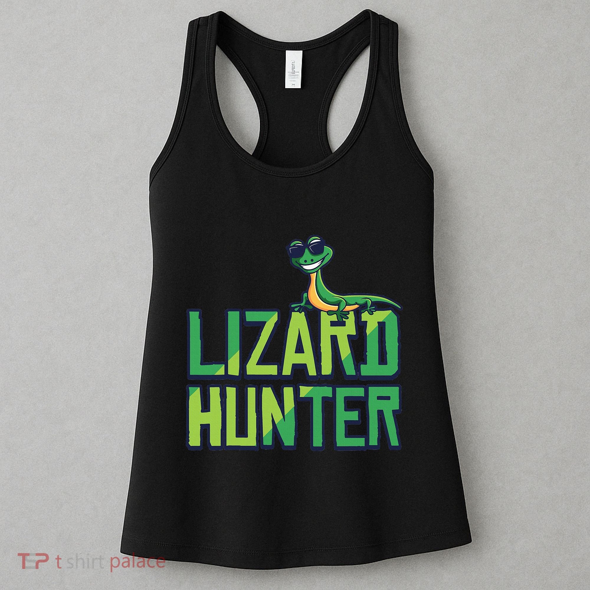 Lizard Hunter Funny Gecko Reptile Owner Gift Women's Tank Top