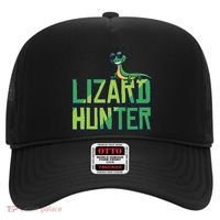 Lizard Hunter Funny Gecko Reptile Owner Gift Hat thumb 0