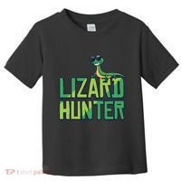 Lizard Hunter Funny Gecko Reptile Owner Gift Toddler T-Shirt thumb 0