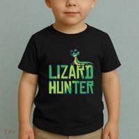 Lizard Hunter Funny Gecko Reptile Owner Gift Toddler T-Shirt thumb 2