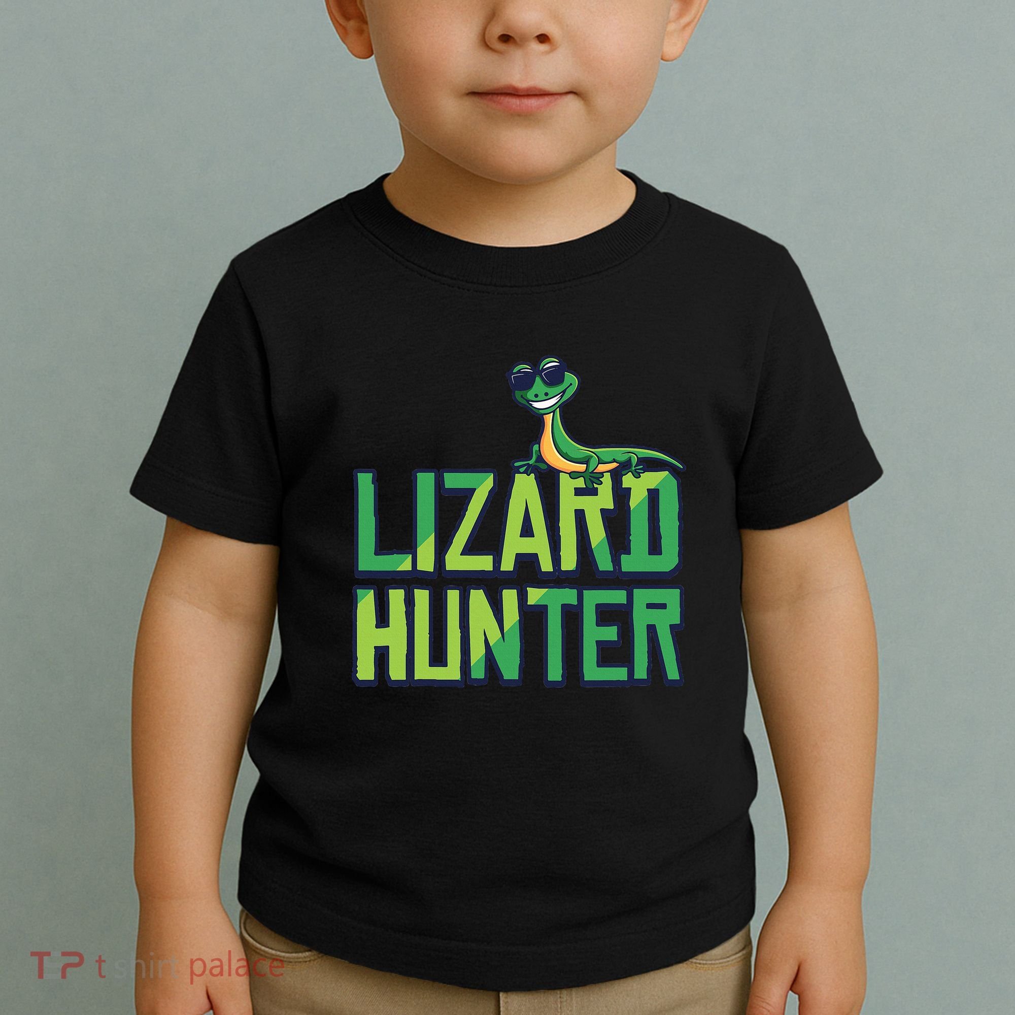 Lizard Hunter Funny Gecko Reptile Owner Gift Toddler T-Shirt