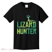 Lizard Hunter Funny Gecko Reptile Owner Gift Kids T-Shirt thumb 0