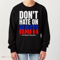Love Haiti First Black Republic History Revolution 1804 Women's Sweatshirt thumb 0