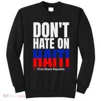Love Haiti First Black Republic History Revolution 1804 Sweatshirt thumb 0