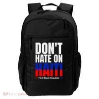 Love Haiti First Black Republic History Revolution 1804 Backpack thumb 0