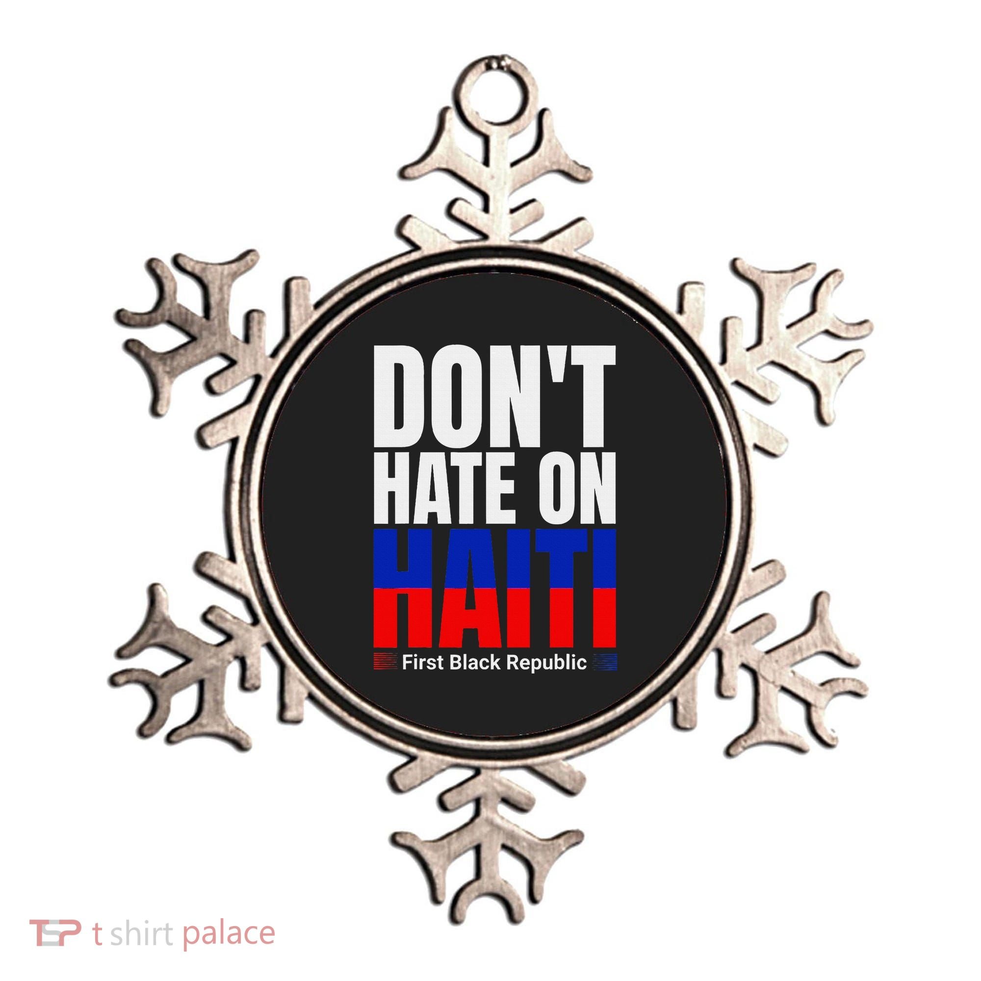 Love Haiti First Black Republic History Revolution 1804 Ornament