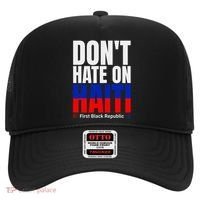 Love Haiti First Black Republic History Revolution 1804 Hat thumb 0