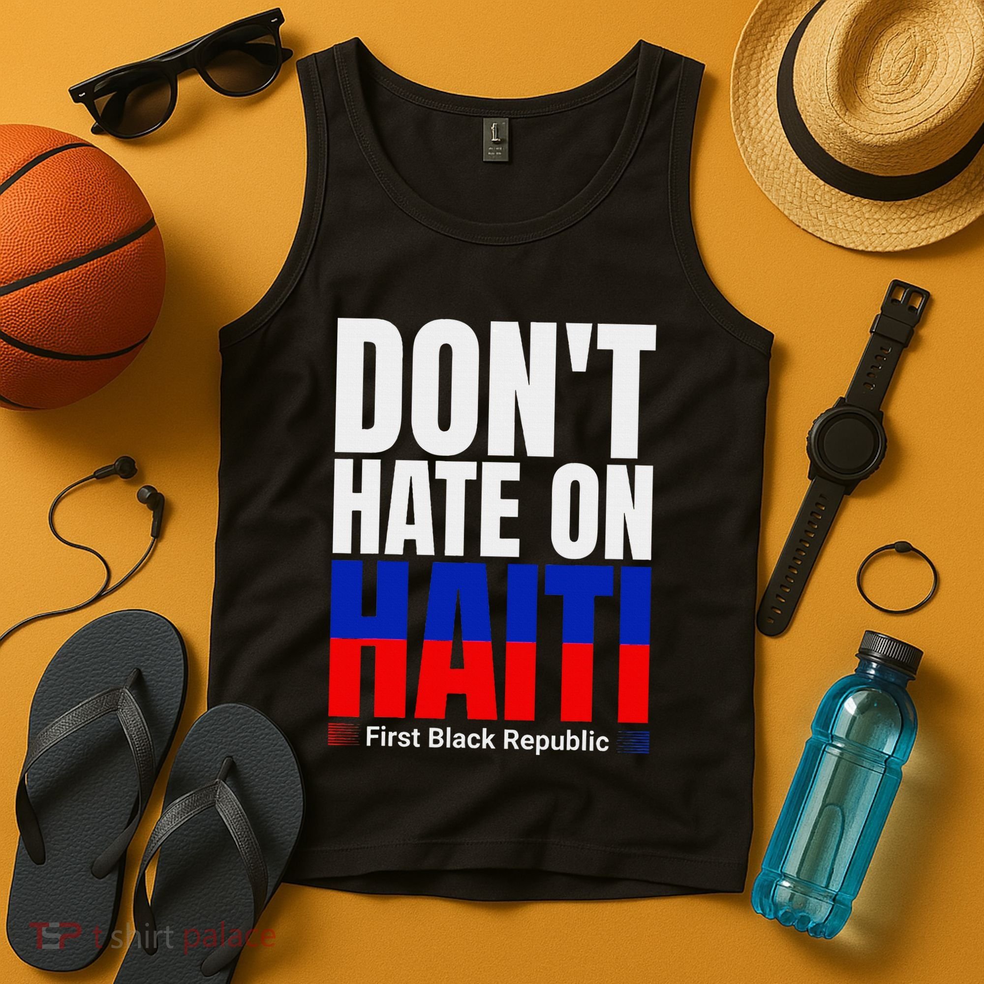 Love Haiti First Black Republic History Revolution 1804 Tank Top