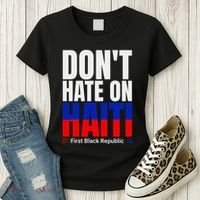 Love Haiti First Black Republic History Revolution 1804 Women's T-Shirt thumb 3